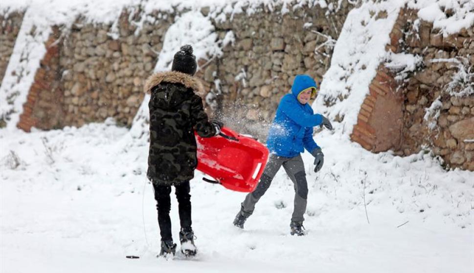 Las impresionantes imágenes de las nevadas que ha sufrido España el 28 de febrero de 2018