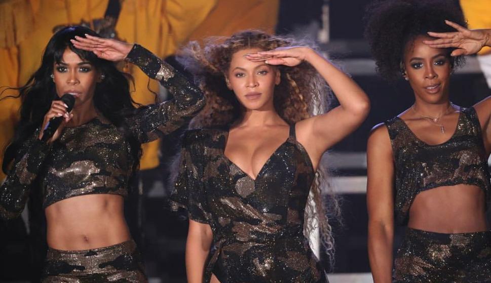 Beyoncé se reunió con sus excompañeras de Destiny's Child.
