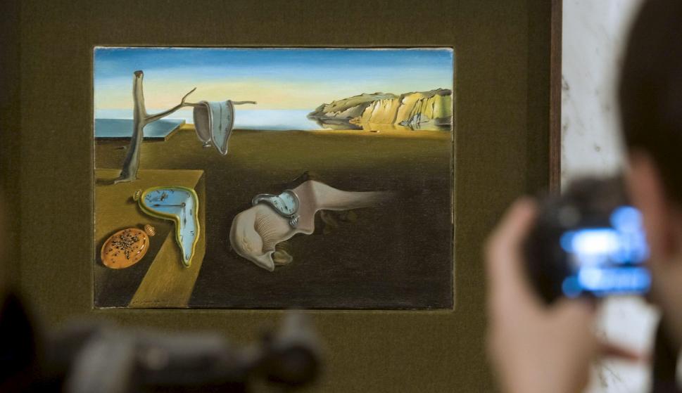 'La persistencia de la memoria', de Dalí