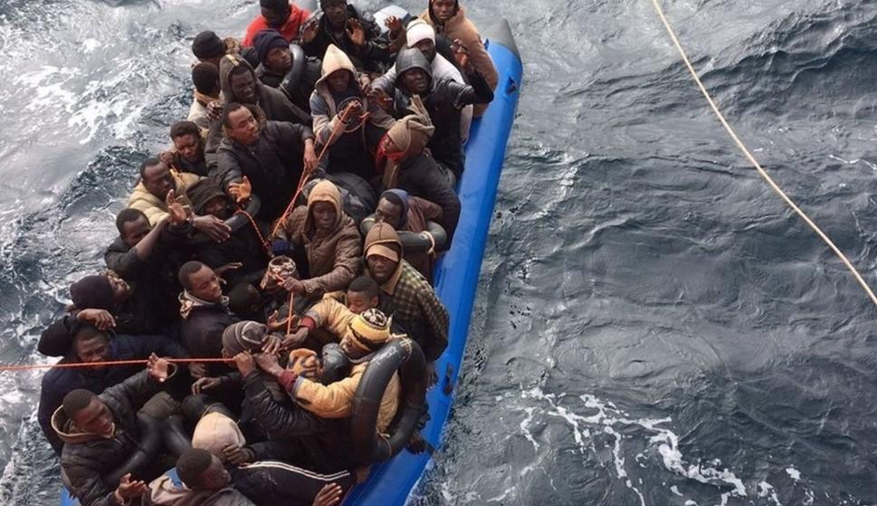 La llegada de migrantes se duplicó y hasta 3.116 murieron intentándolo