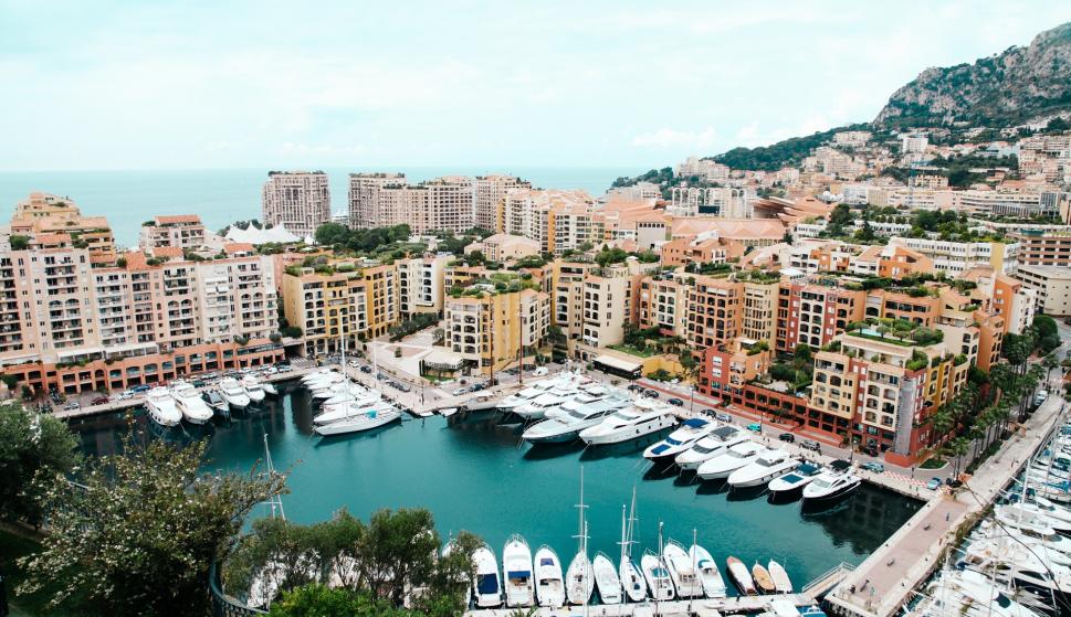 Espectacular imagen del Principado de Mónaco.