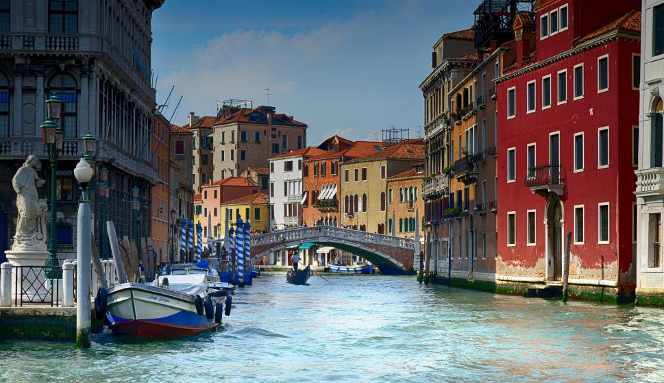 Una de las ciudades más originales de Italia, Venecia.