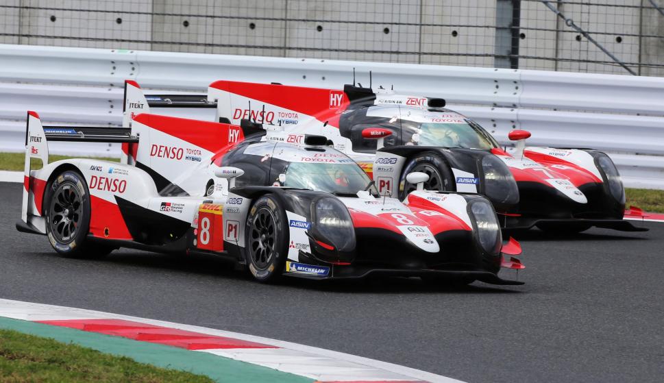 El Toyota del español Fernando Alonso concluyó segundo las Seis Horas de Fuji, la cuarta etapa del Mundial de Resistencia (EFE/Toyota Gazoo Racing/James Moy)