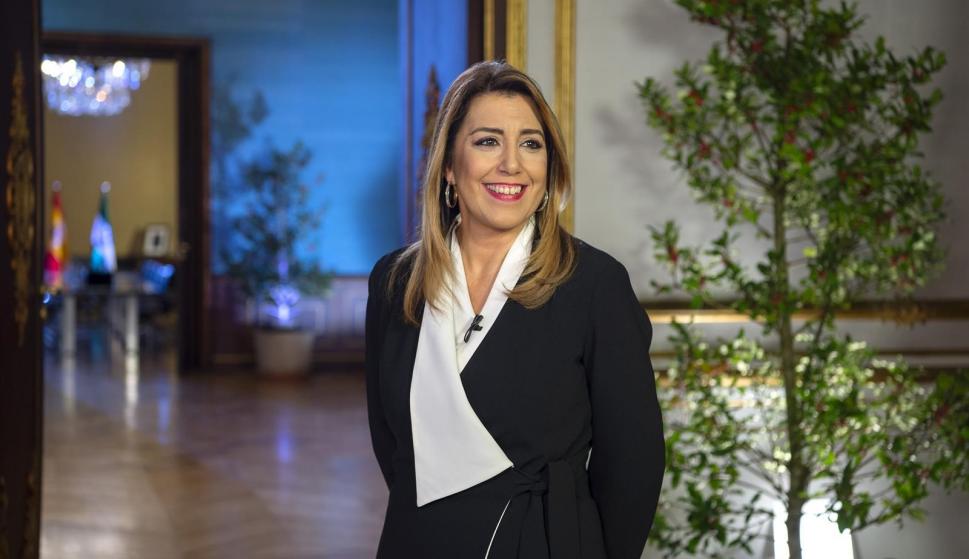 La presidenta en funciones de Andalucía, Susana Díaz, cree imprescindible que los andaluces no permitan que se infravalore su poder político  (Foto: Junta de Andalucía)