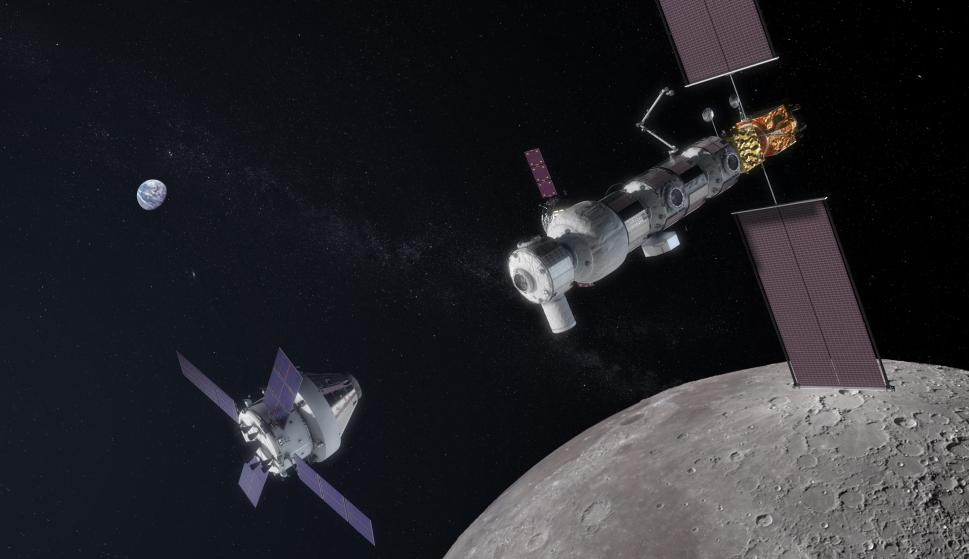 La idea de la 'Lunar Gateway' es servir de parada de autobús para las misiones. /NASA