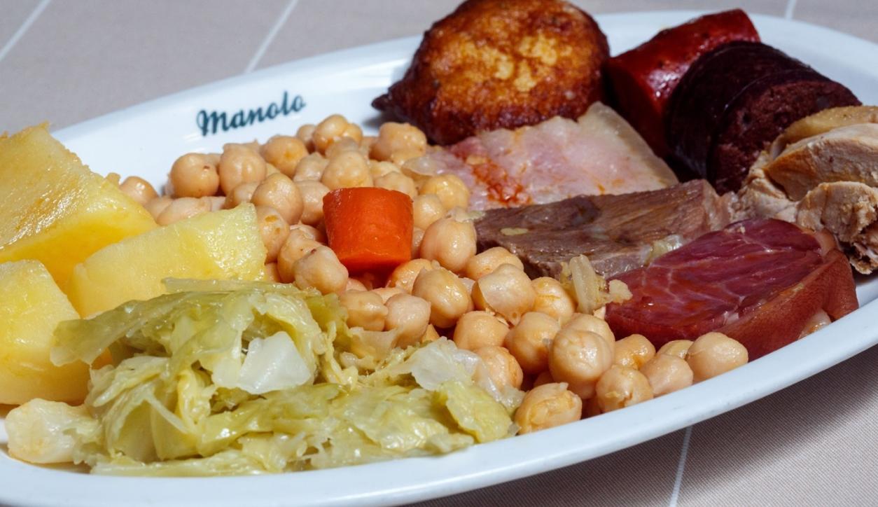 El cocido madrileño es el plato de invierno favorito de los españoles