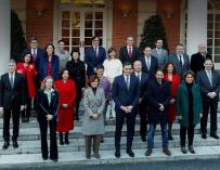 Sánchez y Redondo montan un 'retiro' en Quintos de Mora con el gabinete de ministros