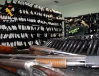 La Guardia Civil realizará el 2 de octubre una subasta de armas, principalmente escopetas de caza