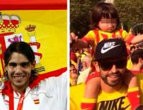 Nadal vs Piqué: ¿cuál es la opinión de los deportistas españoles ante el referéndum?