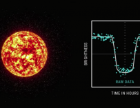 Fotografía de Kepler-90, la estrella que preside el nuevo sistema solar descubierto por la NASA.