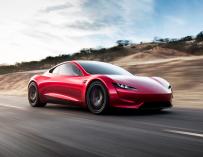 Fotografía del Tesla Roadster