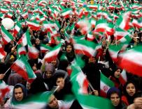 Irán conmemora la revolución de 1979 con la mirada puesta en Túnez y Egipto