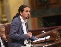 Iglesias avisa a Rajoy de que pasará a la historia como "el presidente de la corrupción"