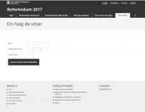 Puigdemont difunde un nuevo enlace para consultar dónde puede votar cada catalán