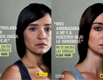 Campaña contra la violencia machista.