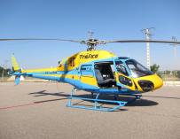 El helicóptero radar Pegasus emite en sus tres años de vida 18.274 denuncias