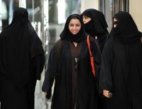 Fotografía de mujeres de Arabia Saudí.