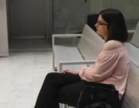 Cassandra Vera durante un momento del juicio