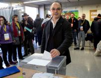 Jordi Turull en las elecciones del 21-D
