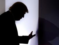 Donald Trump durante el foro económico de Davos