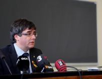La fiscalía de Bruselas recibe la euroorden para arrestar a Puigdemont