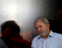 Luiz Inácio Lula da Silva durante una reunión en Sao Paulo