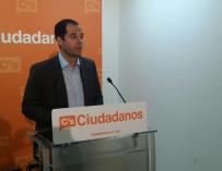 El candidato de Ciudadanos a la Comunidad de Madrid, Ignacio Aguado.