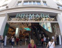 Imagen de la tienda de Primark en Gran Vía.