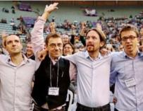 El núcleo fundador de Podemos