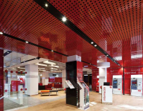Oficina 'Smart red' del Santander
