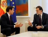 Rivera pide a Rajoy un nuevo 155 en Cataluña