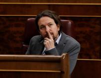 Fotografía de Pablo Iglesias, líder de Podemos