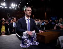 Fotografía de Zuckerberg, declara en EEUU por el caso Cambridge Analytica