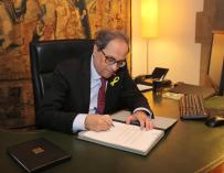 Quim Torra firma el nuevo decreto de nombramiento de los consellers