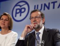Mariano Rajoy y Dolores de Cospedal