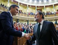Perdo Sánchez y Mariano Rajoy