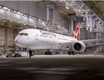El nuevo Airbus 787-9 de la aerolínea Qantas, que permite realizar vuelos ultralargos / Qantas