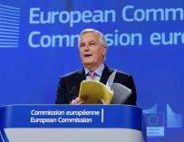 El negociador jefe de la UE para el Brexit, Michel Barnier