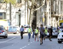 Al menos 14 muertos y 80 heridos en el atentado terrorista de Barcelona