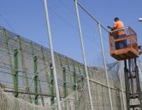La presión sobre la valla fronteriza de Melilla y Ceuta se ha incrementado en las últimas semanas.