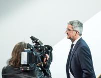 Rupert Stadler durante una rueda de prensa en la sede de la compañía en Ingolstadt (Alemania)