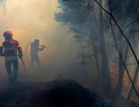 Fotografía incendio Algarve, Portugal
