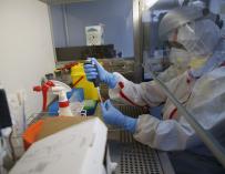 El análisis se hará en el Centro Nacional de Microbiología del Instituto de Salud Carlos III (Foto: EFE)