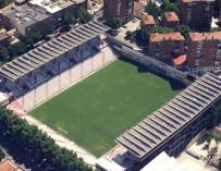 Estadio de Vallecas, cerrado hasta el mes de octubre. / Rayo Vallecano