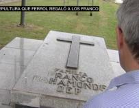 El panteón de la familia Franco en Ferrol (Captura: La Sexta)