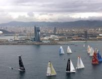 Imagen de la competición Barcelona World Race.