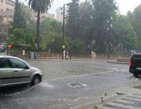Lluvia en Palma