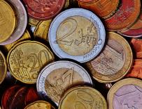 Fotografía de monedas de euro (trucos para ahorrar).