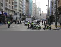 Un juez anula el decreto con el que Madrid limitó el tráfico en Gran Vía en Navidad al no responder al "interés general"