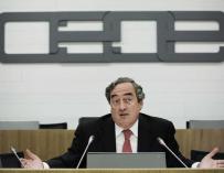 Juan Rosell, presidente de CEOE